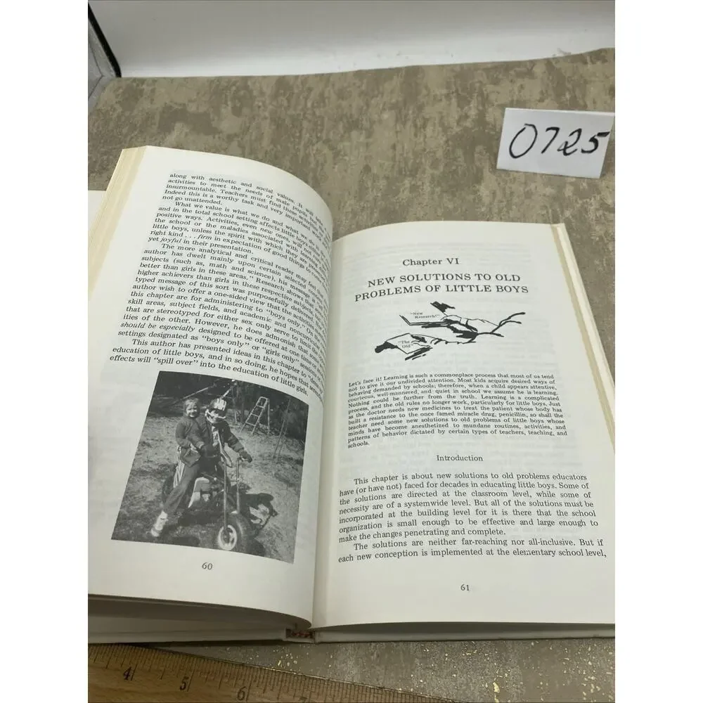 “The Role If The School In Driving Little Boys Sane” Book By RC Bradley-1976